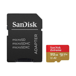 Карта памет SanDisk microSDXC Extreme 512GB V30