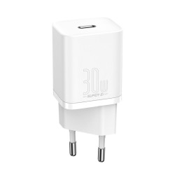 Baseus Super Si Quick Charger USB-C 30W EU (White)