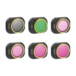 Sunnylife DJI Mini 4 Pro Filter Set (MCUV, CPL, ND8, ND16, ND32, ND64)