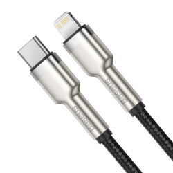 Baseus Кабел Cafule Metal PD USB-C - Lightning (20W)