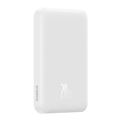 Baseus Външна батерия Magnetic Mini 5000mAh 20W (Бял)