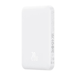 Baseus Powerbank Magnetic Mini 5000mAh 20W (White)