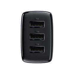 Baseus Compact Charger 3U 17W EU (Black)