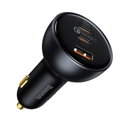 Baseus Triple Quick Car Charger 160W