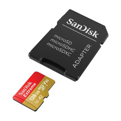 Карта памет SanDisk microSDXC Extreme 128GB V30