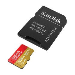 Карта памет SanDisk microSDXC Extreme 256GB V30