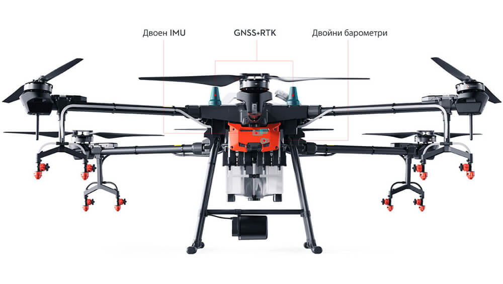 Селскостопански дрон DJI Agras T16